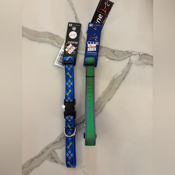 Dog Collar Lot with Durable Metal Hardware - Picture 2 of 2